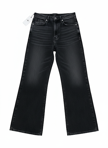 7 For All Mankind Ultra Luxe Ultra High Rise Jo Jeans -Night Out - Wide Leg