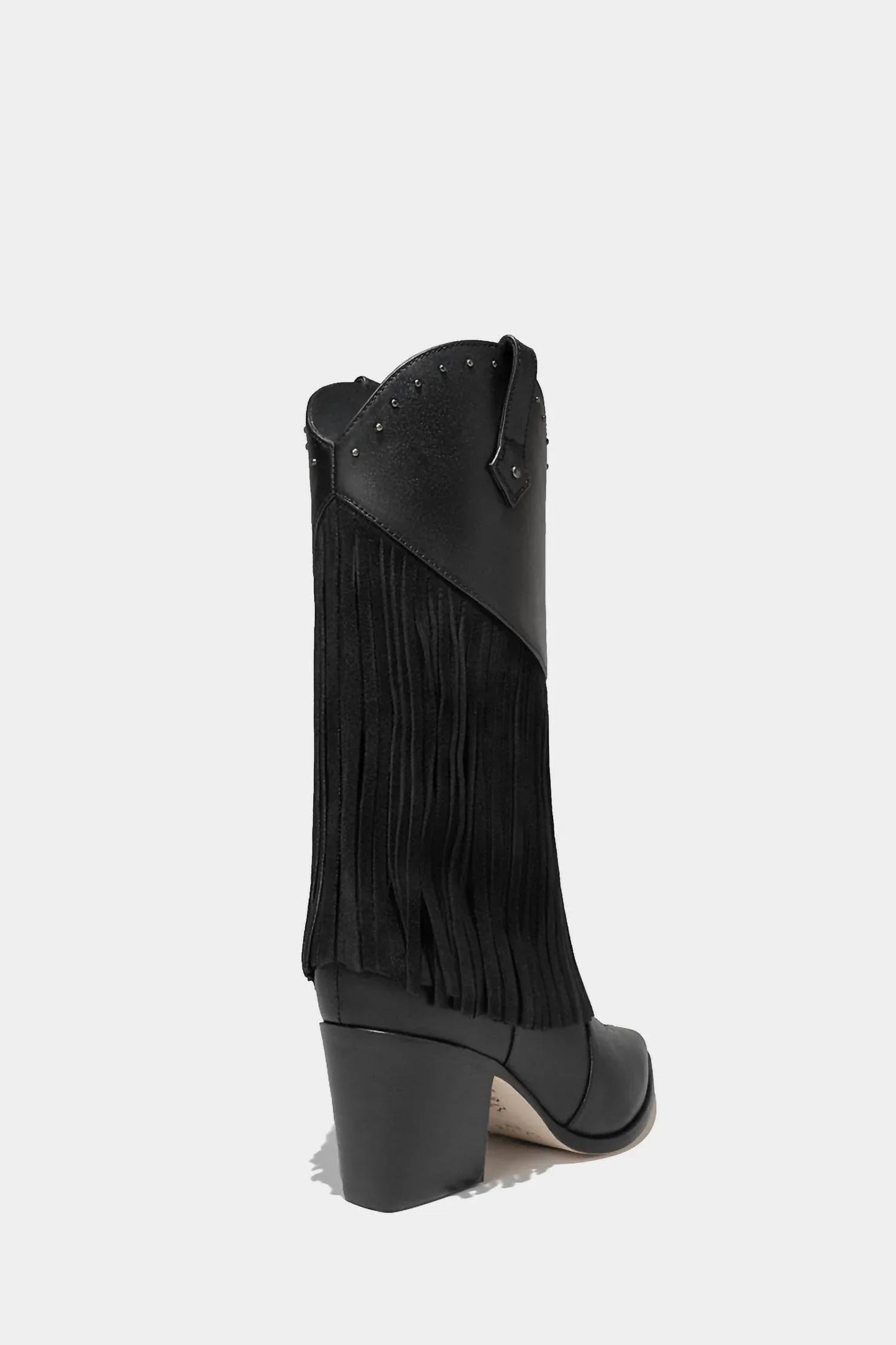 Women's Leather Fringe Boots