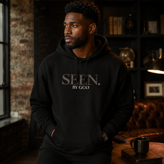 SEEN. By God Hoodie – Premium Faith-Based Streetwear Fleece Pullover