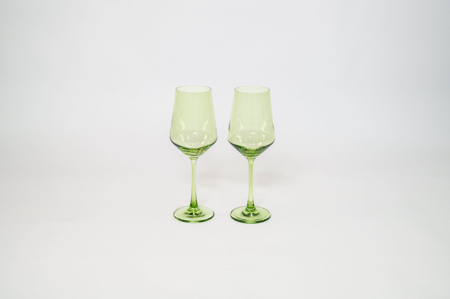 Matcha Green - Stemless Colored Wine Glass