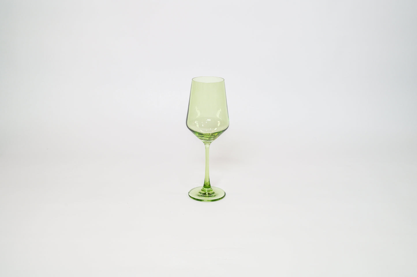 Matcha Green - Stemless Colored Wine Glass