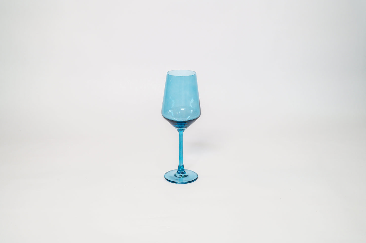 Blue Lagoon - Colored Wine Glass