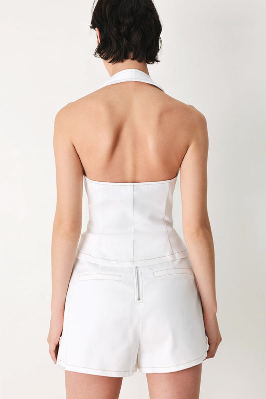 CHAMPAGNE CLUB WOVEN VEST