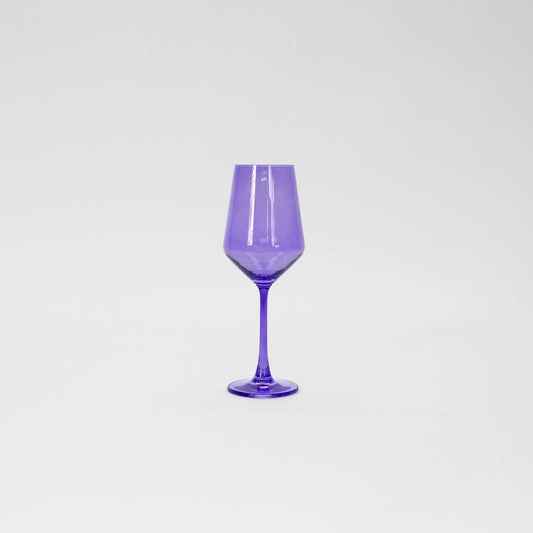 Veri Peri Purple - Colored Wine Glass