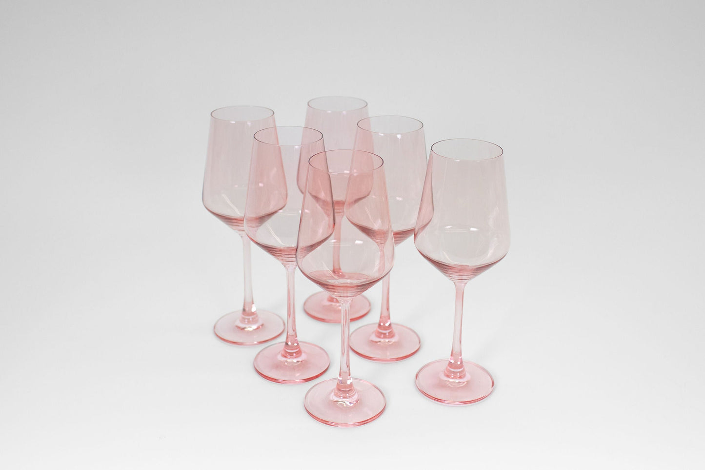 Tickle Me Pink - Stemless Colored Wine Glass