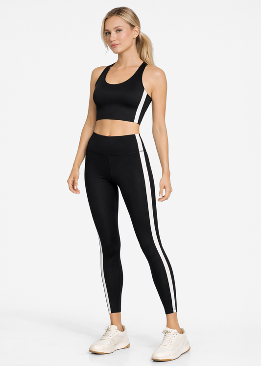 Side Split Yoga Leggings Made in USA