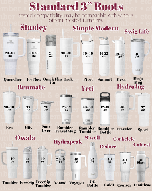 Stanley Cup Boot – Pink Parade Body Waffle Boots™