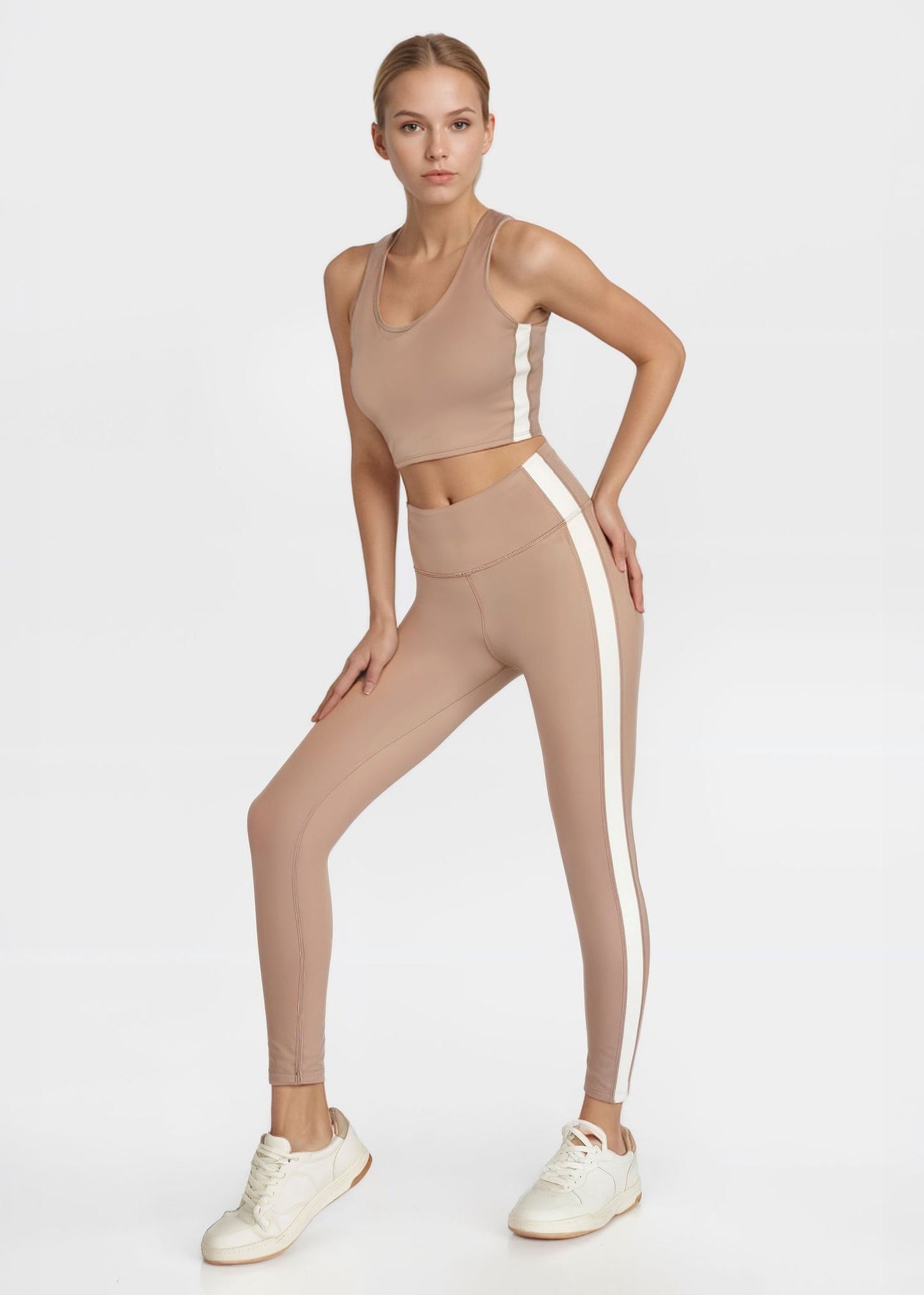 Side Split Crop Top Made in USA