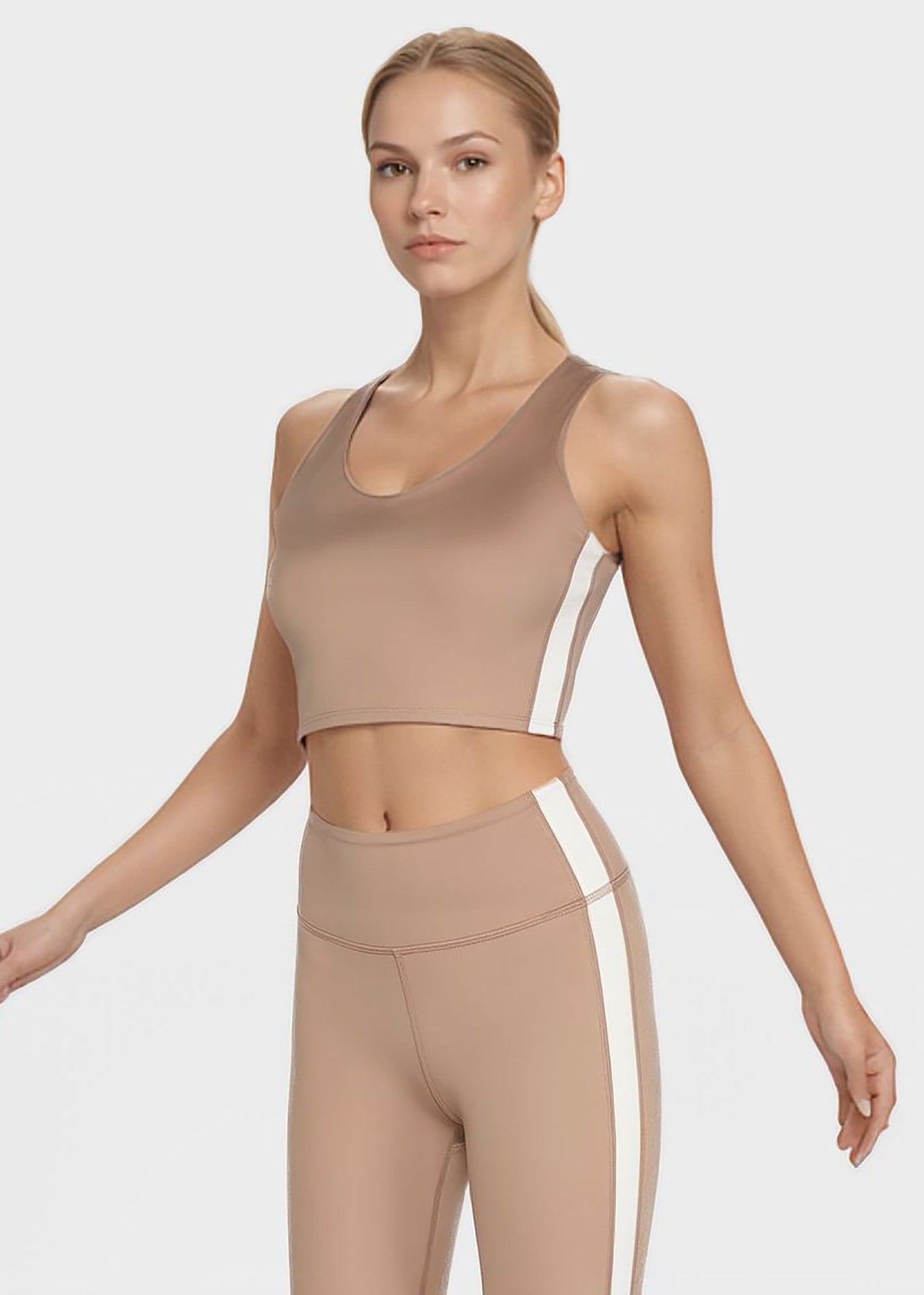 Side Split Crop Top Made in USA